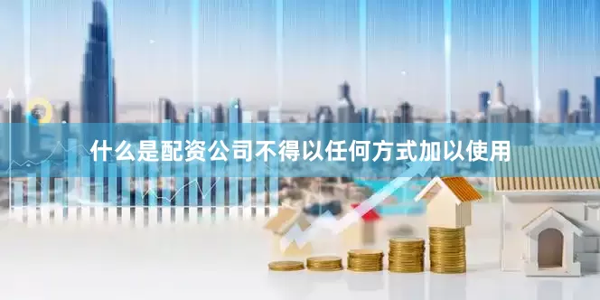 什么是配资公司不得以任何方式加以使用