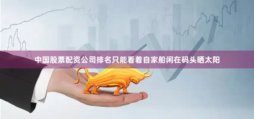中国股票配资公司排名只能看着自家船闲在码头晒太阳